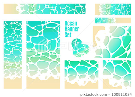 Banner set _ sea Banner set _ sea 100911084