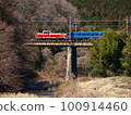 Taiki crossing the iron bridge DL 100914460