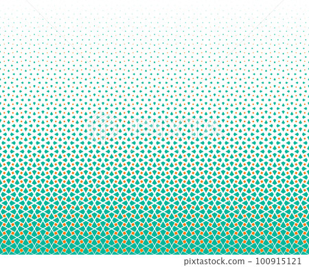 Geometric pattern of black figures on a white background. Seamless in one direction.SCALE method Geometric pattern of black figures on a white background. Seamless in one direction.SCALE method 100915121