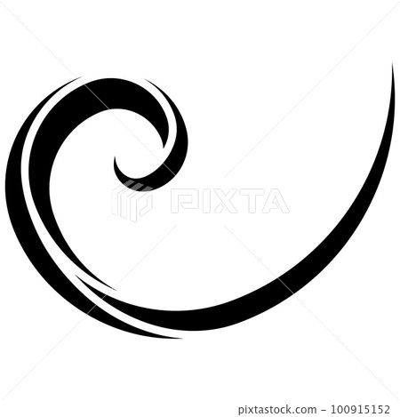 Logo sea wave, water pool aqua, ocean wave stream spa Logo sea wave, water pool aqua, ocean wave stream spa 100915152