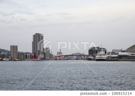 Image of sightseeing in Nagasaki Port scenery 100915214