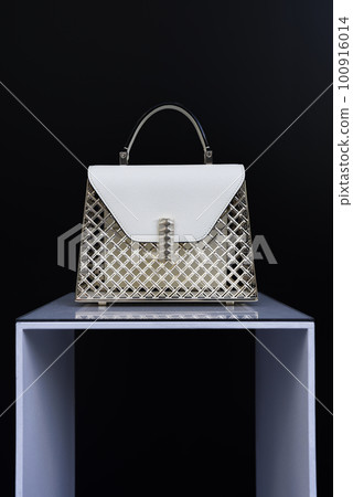 [Vertical photo] White bag 100916014