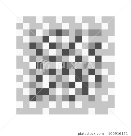 Censor blured effect checkered texture. Gray pixel mosaic square pattern hiding text, image or another prohibited or privacy content. Adalt only, parent control concept 100916151