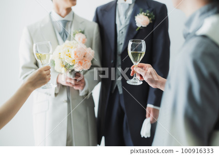 LGBT婚姻新娘照片形象 LGBT婚姻新娘照片形象 100916333