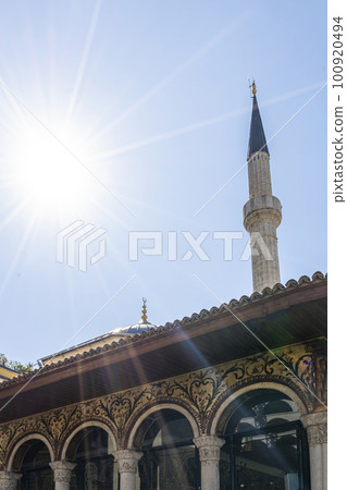 Et'hem Bej Mosque in Tirana, Albania 100920494