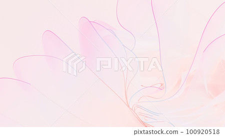 Pink background with beautiful layers, petals abstract 100920518