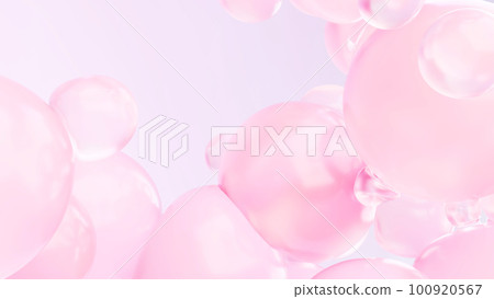 Semi-matte pink ball, cute abstract background, pink and purple pastel colors Semi-matte pink ball, cute abstract background, pink and purple pastel colors 100920567