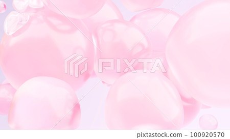 pink ball semi matte texture multiple abstract 100920570