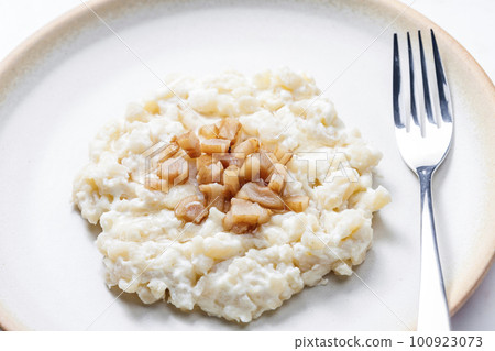 typical Slovakian food called halusky typical Slovakian food called halusky 100923073