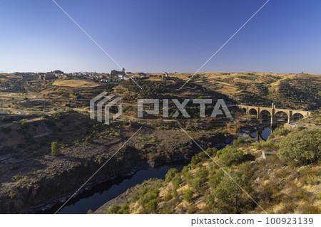 Puente de Alcantara in Extremadura, Spain 100923139