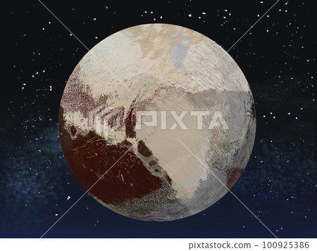Pluto Horizontal Space Back Pluto Horizontal Space Back 100925386