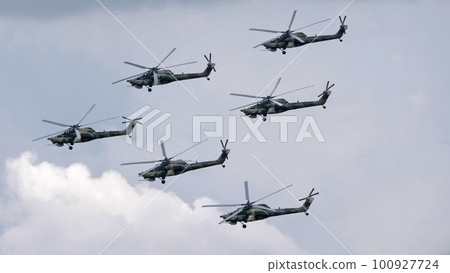 KUBINKA, RUSSIA - May, 15, 2021 KUBINKA, RUSSIA - May, 15, 2021 100927724