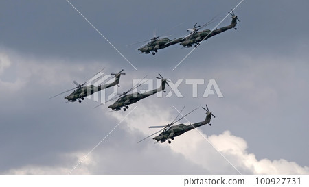KUBINKA, RUSSIA - May, 15, 2021 KUBINKA, RUSSIA - May, 15, 2021 100927731