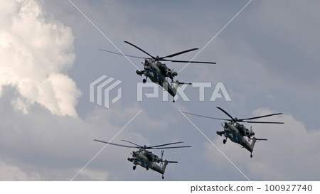 KUBINKA, RUSSIA - May, 15, 2021 KUBINKA, RUSSIA - May, 15, 2021 100927740