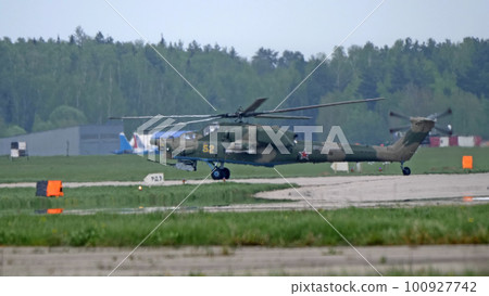 KUBINKA, RUSSIA - May, 15, 2021 KUBINKA, RUSSIA - May, 15, 2021 100927742