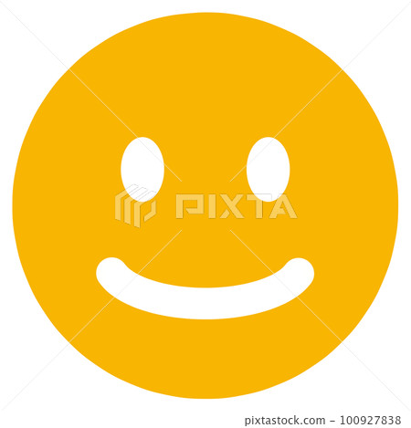 簡單的面部表情圖標 100927838