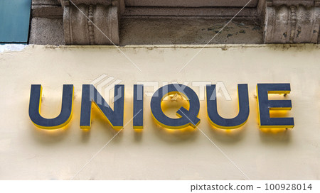 Unique 3d Sign 100928014