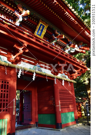 靜岡市久能山東照宮塔門 100931511