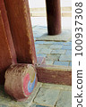 Jongmyo, World Heritage, South Korea 32 Taegeuk ornaments and stone pavement 100937308
