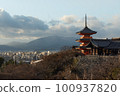 Kiyomizu temple, famous landmark and tourist attraction in Kyoto, Japan	 100937820