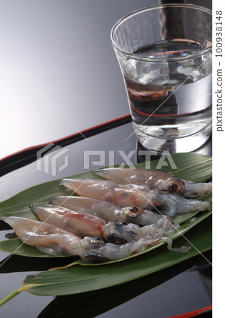 螢火蟲魷魚生魚片 100938148