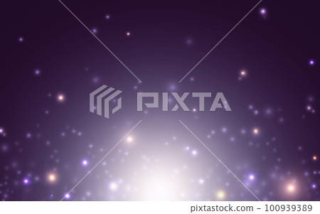 Gentle and Cute bokeh soft light abstract background, Vector eps 10 illustration bokeh particles 100939389