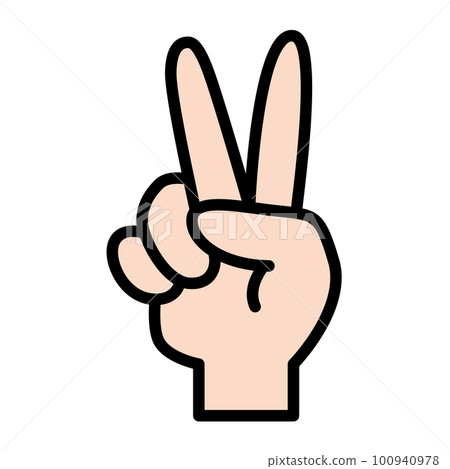 peace sign  100940978