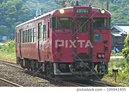 San'in Main Line Hamasaka - Kutani JR West Kiha 41-2003 (Fukuchiyama) 100941405