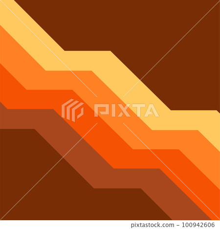 1970 retro seamless pattern. 70s hand-Drawn vector Illustration groovy background, hippie wallpaper. 1970 retro seamless pattern. 70s hand-Drawn vector Illustration groovy background, hippie wallpaper. 100942606