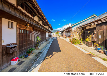 Townscape of Sekijuku on the Tokaido, Kameyama City, Mie Prefecture 100945561