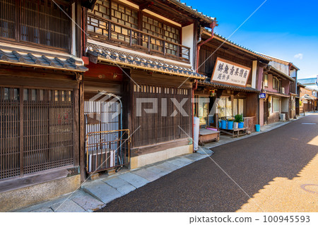 三重縣龜山市東海道關宿街景 100945593