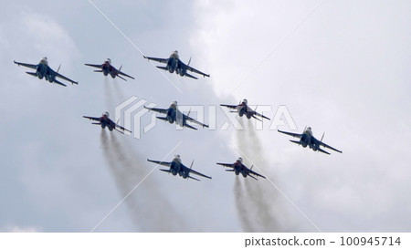 MOSCOW, RUSSIA - MAY 7, 2021 100945714