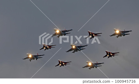 MOSCOW, RUSSIA - MAY 7, 2021 100945716