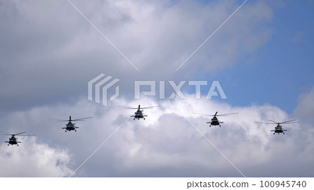 MOSCOW, RUSSIA - MAY 7, 2021 100945740