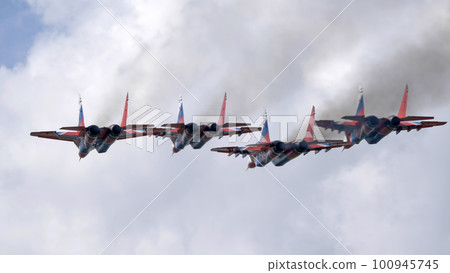 Moscow Russia Zhukovsky Airfield 31 August 2019 Moscow Russia Zhukovsky Airfield 31 August 2019 100945745