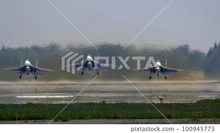 Moscow Russia Zhukovsky Airfield 25 July 2021 100945773