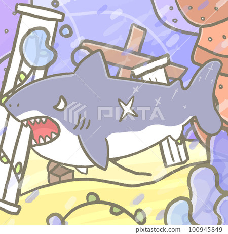 R: More Fairy Tale Aquarium RX ☆ The Sea Where Sharks Lurk ② R: More Fairy Tale Aquarium RX ☆ The Sea Where Sharks Lurk ② 100945849