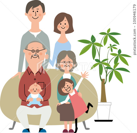 沙發上的大家庭 沙發上的大家庭 100946179