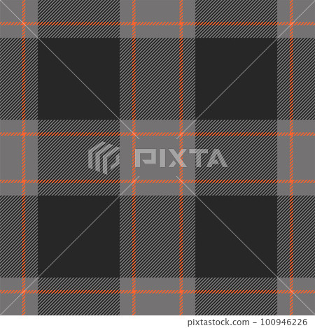 Plaid seamless pattern. Check fabric texture. Vector textile print. Plaid seamless pattern. Check fabric texture. Vector textile print. 100946226