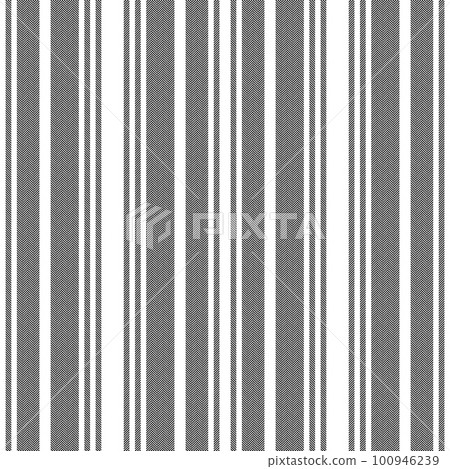 Vertical lines stripe pattern. Vector stripes background fabric texture. Geometric striped line seamless abstract design. 100946239