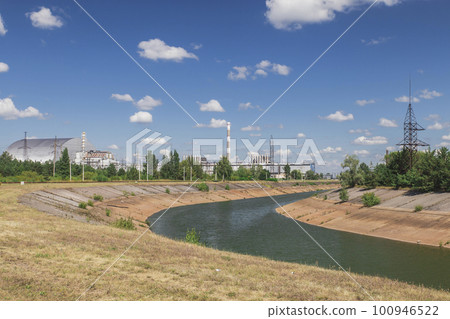 cooling channel of the Chernobyl nuclear power plant cooling channel of the Chernobyl nuclear power plant 100946522