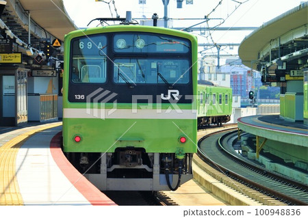 [JR西日本]大阪東線南吹田站201系列 100948836