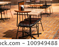 Beautiful wooden table and chairs 100949488