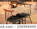 Beautiful wooden table and chairs 100949490