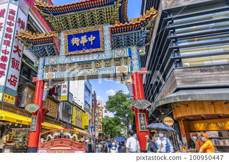 橫濱市容 橫濱中華街 橫濱市容 橫濱中華街 100950447
