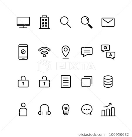 業務圖標 100950682