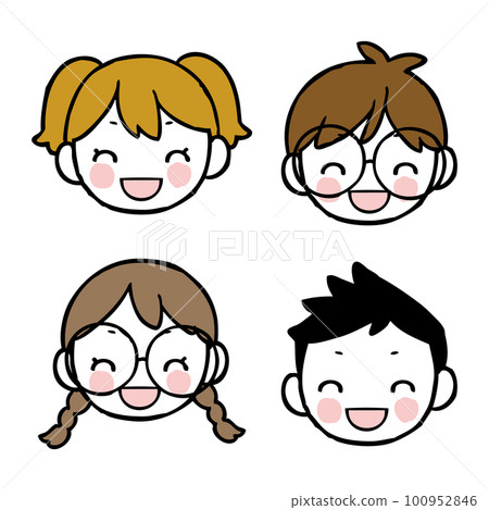 插圖集微笑的孩子 100952846