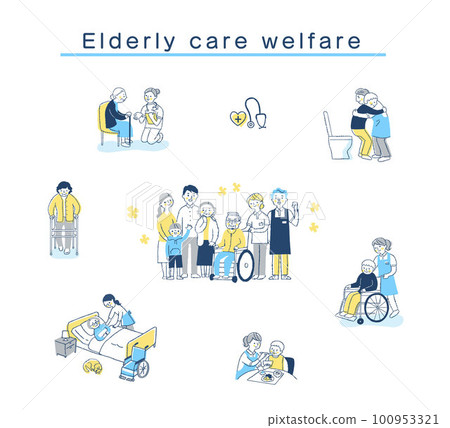 各種護理福利圖片集 100953321