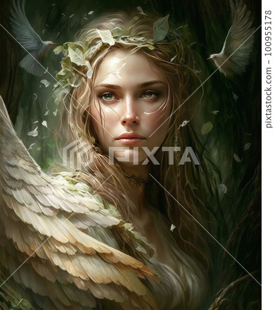 The Forest Fairy of Spring The Forest Fairy of Spring 100955178