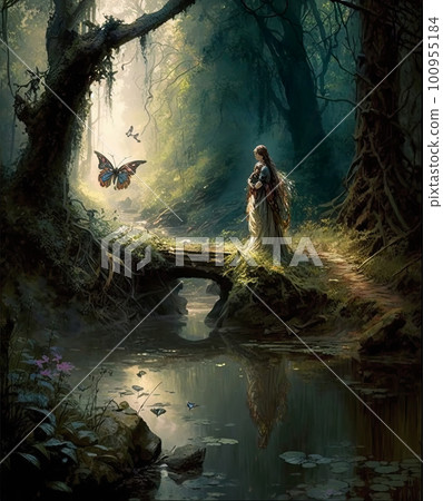 The Forest Fairy of Spring 100955184